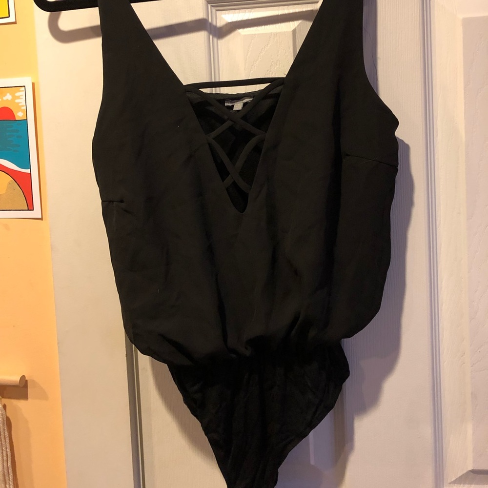 BLACK ROMPER CHARLOTTE RUSSE